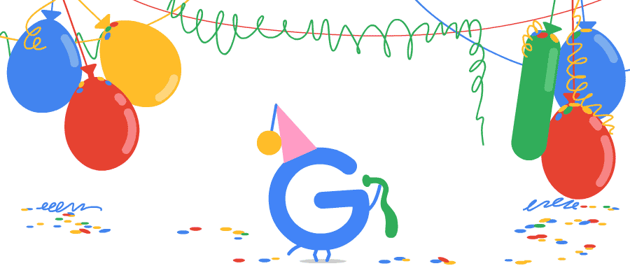Google Doodle Bday